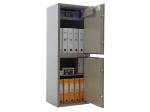 Офисный сейф AIKO TM-120T/2 сбоку откр
