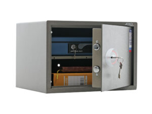 Офисный сейф AIKO TM-30 сбоку полуоткр