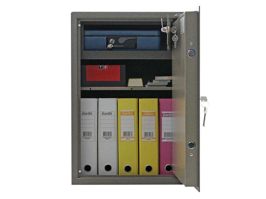 Офисный сейф AIKO TM-63T спереди откр