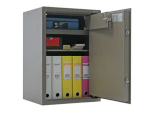 Офисный сейф AIKO TM-63T сбоку откр