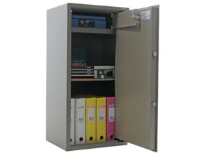 Офисный сейф AIKO TM-90T сбоку откр