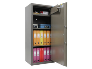 Офисный сейф VALBERG ASM 120T сбоку откр