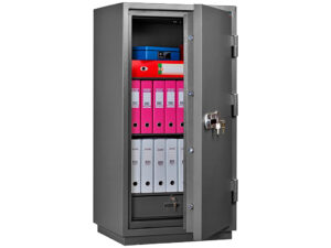 Огнестойкий сейф VALBERG FRS-140.T-KL сбоку полуокр