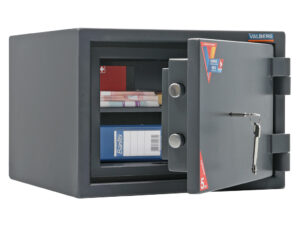 Огневзломостойкий сейф VALBERG ГАРАНТ 32 сбоку полуоткр