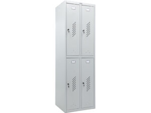 Шкаф для раздевалок ПРАКТИК Стандарт LS-22 закрытый вид