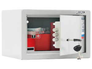 Мебельный сейф AIKO Т-17 сбоку полуоткр